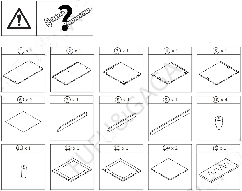 FUFU GAGA LJY-KF330038-01 6 Pair White Composite Shoe Organizer - fig 8