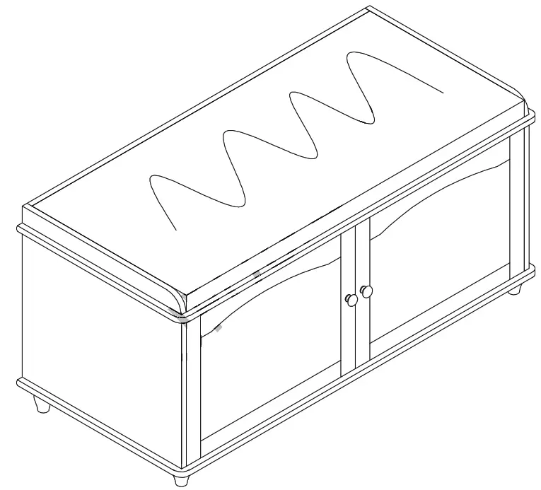 FUFU GAGA LJY-KF330038-01 6 Pair White Composite Shoe Organizer
