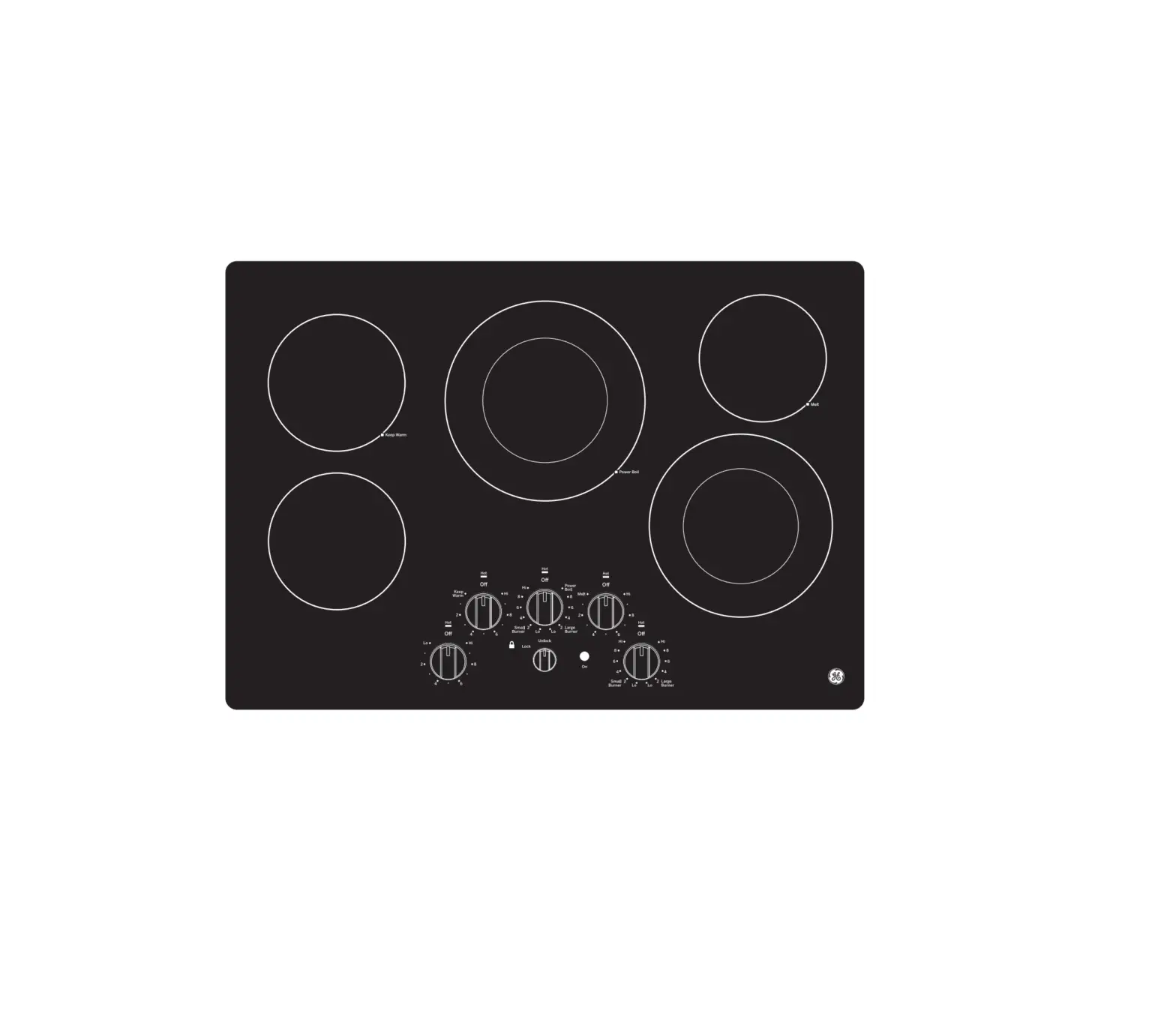 Ge Appliances Jep5030dt 30 Inch Built-in Knob Control Electric Cooktop Instruction Manual Ge Appliances Jep5030dt 30 Inch Built-in Knob Control Electric Cooktop Instruction Manual