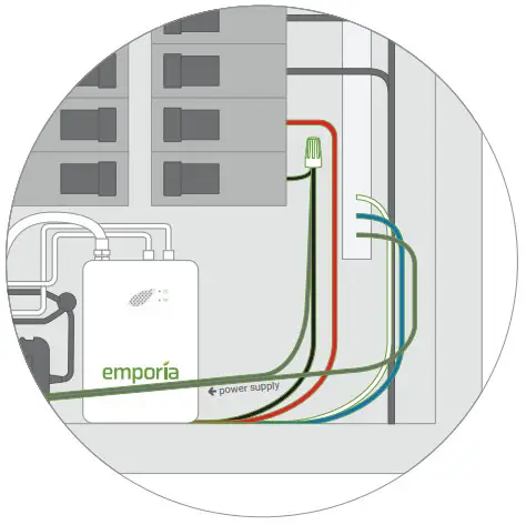 emporia Gen 2 Flexible Current Sensors - empty breaker