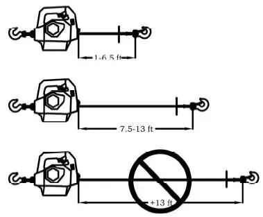 GLOBAL INDUSTRIAL 298662 Battery Power Portable Pulling and Lifting Tool-16