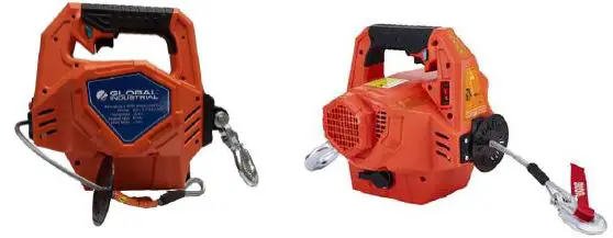 GLOBAL INDUSTRIAL 298662 Battery Power Portable Pulling and Lifting Tool-23