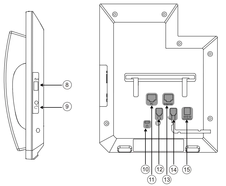 nexvoo NexFone N380 4K HD Google Certified Business Media Desk Phone - fig 9