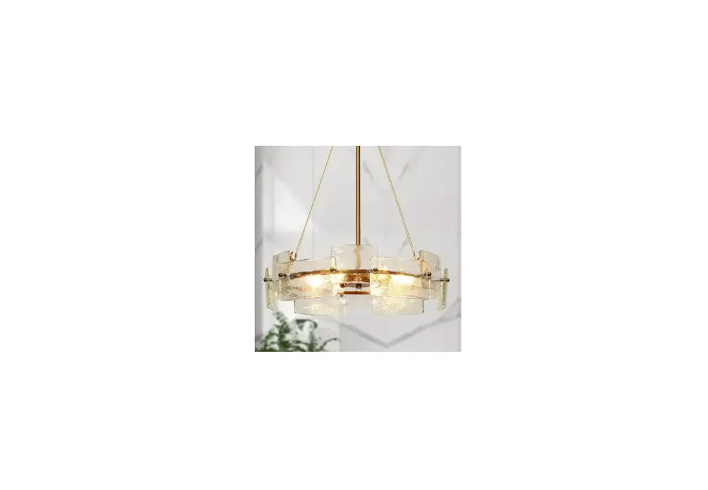 Zevni A04635 Kerr 6-light Gold Modern-contemporary Led Chandelier Instruction Manual