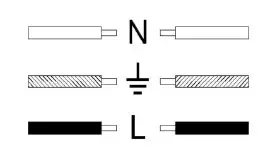 V TAC 80133970 Rainproof Power Supply - CONNECTION DIAGRAM