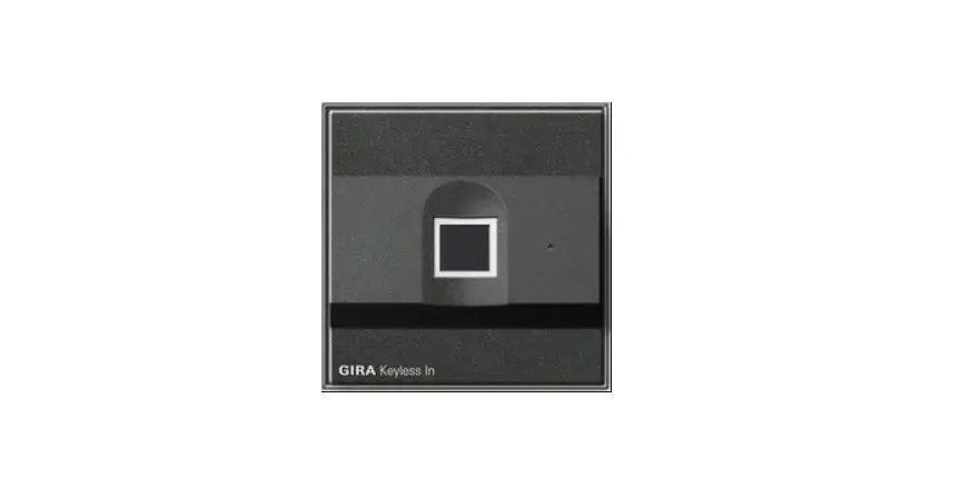Gira 5551 System 106 Fingerprint Module Instruction Manual