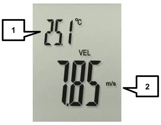 PCE Instruments PCE-VA 11 Thermo Anemometer - 3
