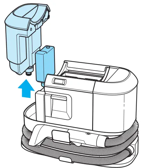 BISSELL 3599H Spotclean Max Portable Deep Cleaner - Clean Water Tank 1