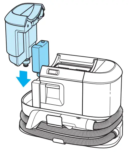 BISSELL 3599H Spotclean Max Portable Deep Cleaner - Clean Water Tank 4
