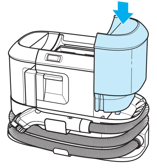 BISSELL 3599H Spotclean Max Portable Deep Cleaner - Dirty Water Tank 6