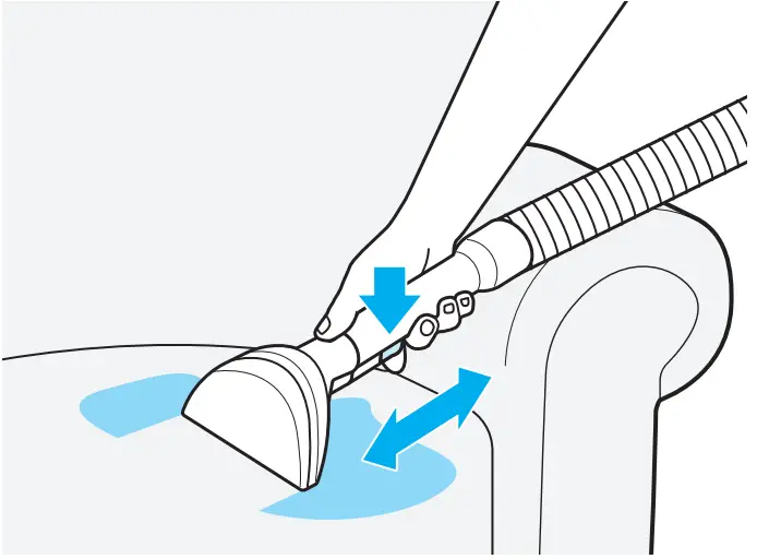 BISSELL 3599H Spotclean Max Portable Deep Cleaner - spray trigger