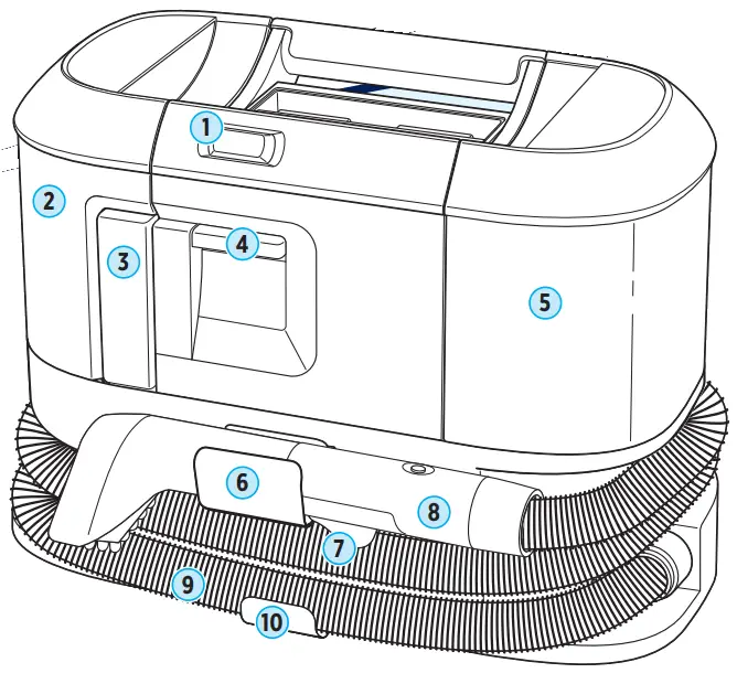 BISSELL 3599H Spotclean Max Portable Deep Cleaner