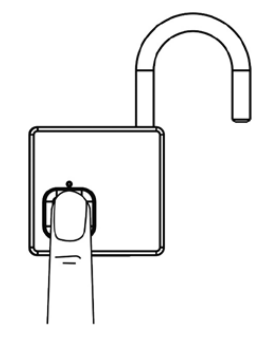 BURG WACHTER Scan and Lock 61053 - Fingerprint