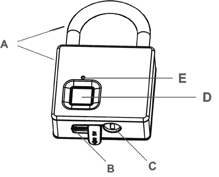 BURG WACHTER Scan and Lock 61053 - Fingerprint Sensor 1