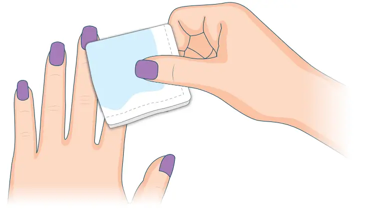 make it real 2326 Butterfly Cosmetic - Gently rub