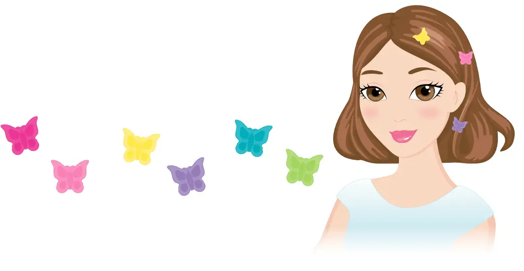 make it real 2326 Butterfly Cosmetic - gloss on your lips 1