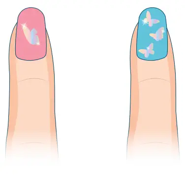 make it real 2326 Butterfly Cosmetic - gloss on your lips 4