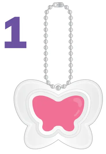 make it real 2326 Butterfly Cosmetic -gloss