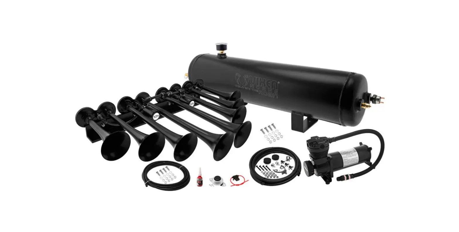 Vixen Horns Vxo4830ab Single Trumpet Train Air Horn Black Installation Guide