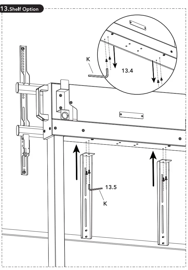 Multibrackets 7350105210020 M Motorized Floorstand XL 150kg - Vesa16