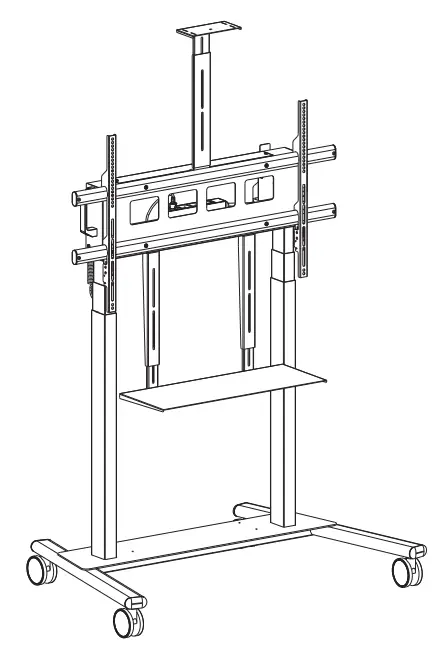 Multibrackets 7350105210020 M Motorized Floorstand XL 150kg