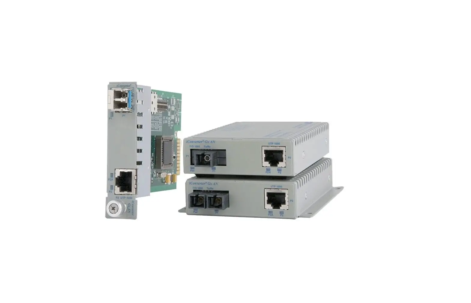 Omnitron Iconverter Gx/x Gigabit Media Converter User Manual