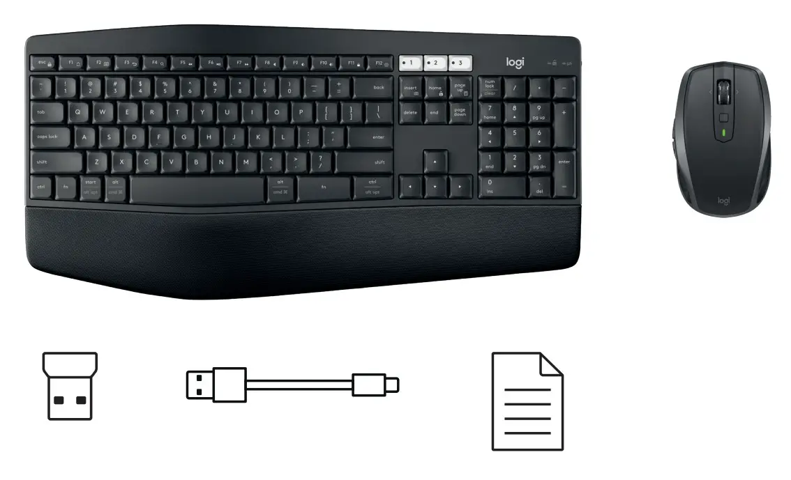 logitech MK875 Performance Wireless Keyboard - box