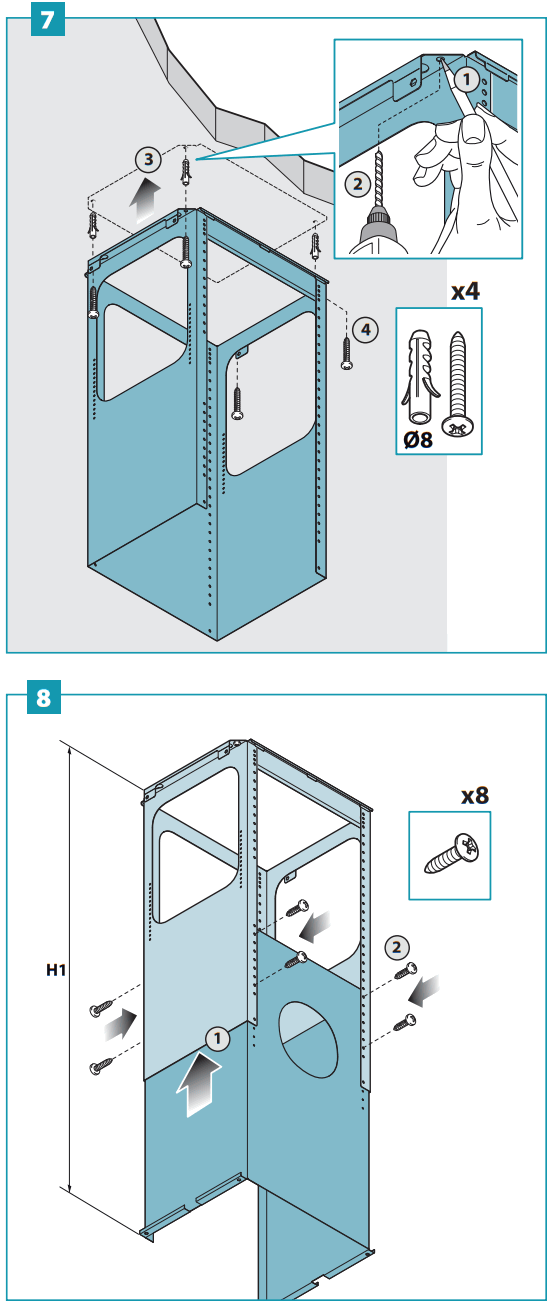 falmec F7PB90B1 Plane Island Rangehood - fig 6
