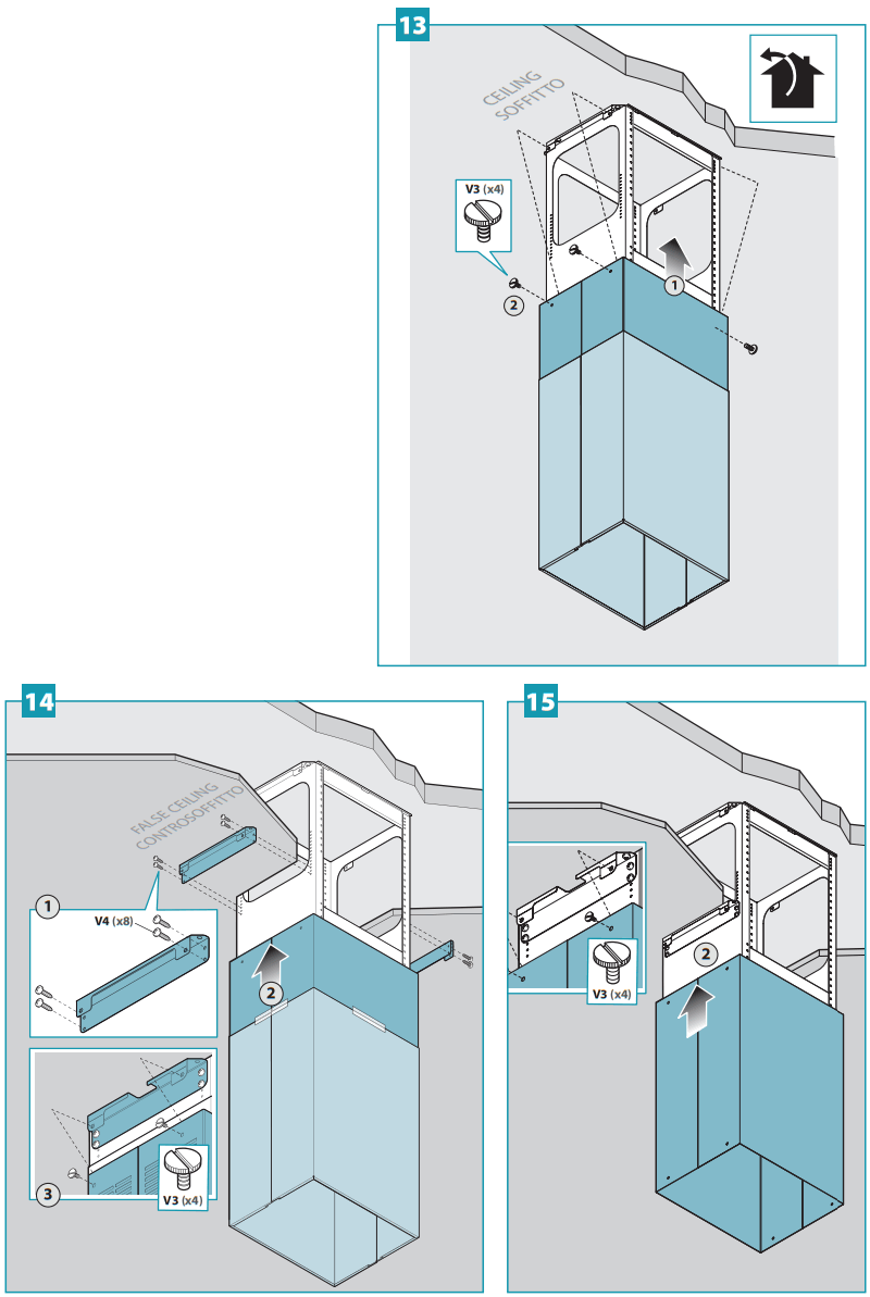 falmec F7PB90B1 Plane Island Rangehood - fig 9