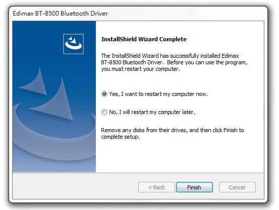 EDiMAX BT-8500 Bluetooth 5 Nano USB Adapter -Finish