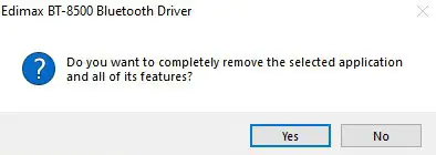 EDiMAX BT-8500 Bluetooth 5 Nano USB Adapter - Yes to continue