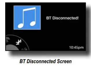 MBQuart MBQX-RAD-1 Multimedia Controller Installation Guide - BT Disconnected Screen