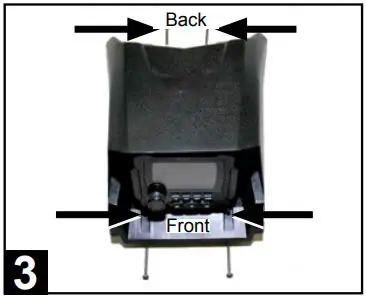 MBQuart MBQX-RAD-1 Multimedia Controller Installation Guide - Take note of the four (4) holes for mounting of the source unit’s housing as shown