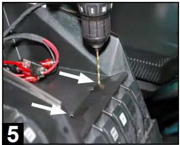 MBQuart MBQX-RAD-1 Multimedia Controller Installation Guide - Using battery-powered cordless drill with a 9 64” drill bit