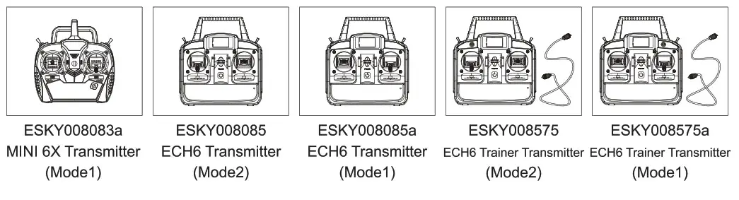 ESKY 300 V2 Mini 6CH 2.4Ghz FXZ 6 DOF Axis-list3