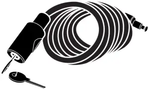 Thule Caravan - Locking Wire Kabelschloss 538000