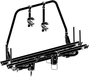 Thule Caravan Superb Bike Rack Standard