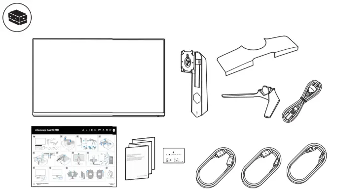 ALIENWARE AW2721D 27 inch Gaming Monitor -fig