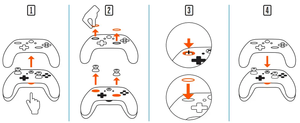 PowerA XB1 Fusion Pro Wired Controller - ANALOG STICK