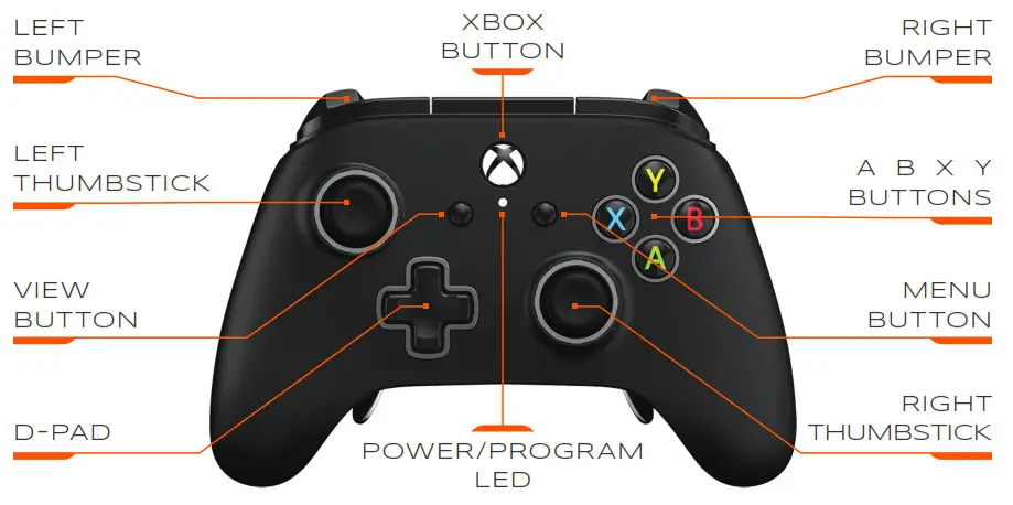 PowerA XB1 Fusion Pro Wired Controller - FRONT