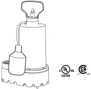 PROFLO PF92305 Submersible Effluent Pumps