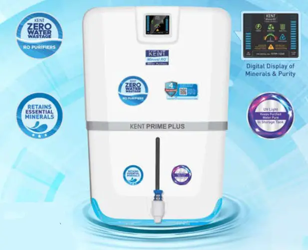 KENT Prime Plus 9-Litres Wall Mountable RO+UV+UF+TDS Controller - Cover 1
