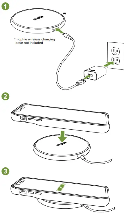 mophie 401002829 Juice Pack Access Compatible with Iphone XS - Charging 1