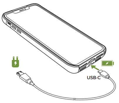 mophie 401002829 Juice Pack Access Compatible with Iphone XS - USB