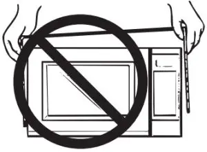 Panasonic AM136A2DU P0H Household Microwave Oven - SAFETY PRECAUTION