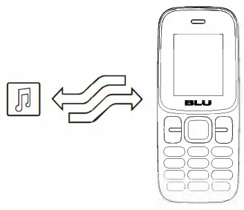 BLU Z215 Mobile Phone- Copy