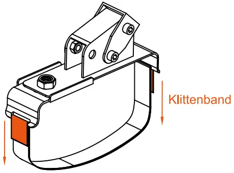 HOVERCART Self Balancing Scooter - velcro