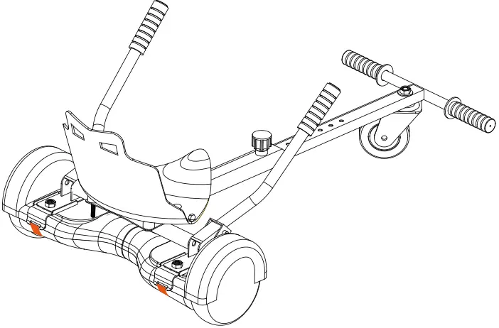 HOVERCART Self Balancing Scooter - velcro2