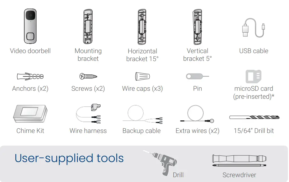 LOREX B241AJ HD Video Doorbell-