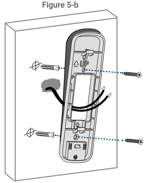 LOREX B241AJ HD Video Doorbell-drywall1